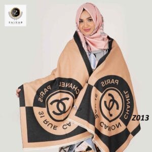 Alternative view of Premium ‘CHANNEL’ Brand Shawl