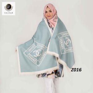 Alternative view of Premium ‘CHANNEL’ Brand Shawl