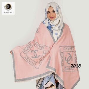Alternative view of Premium ‘CHANNEL’ Brand Shawl