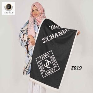 Alternative view of Premium ‘CHANNEL’ Brand Shawl