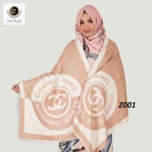 Alternative view of Premium 'CHANNEL' Brand Shawl