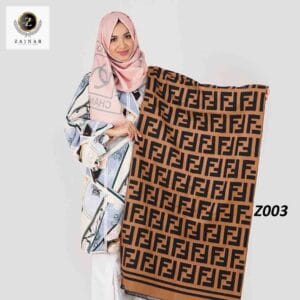 Premium 'FENDI' Brand Shawl